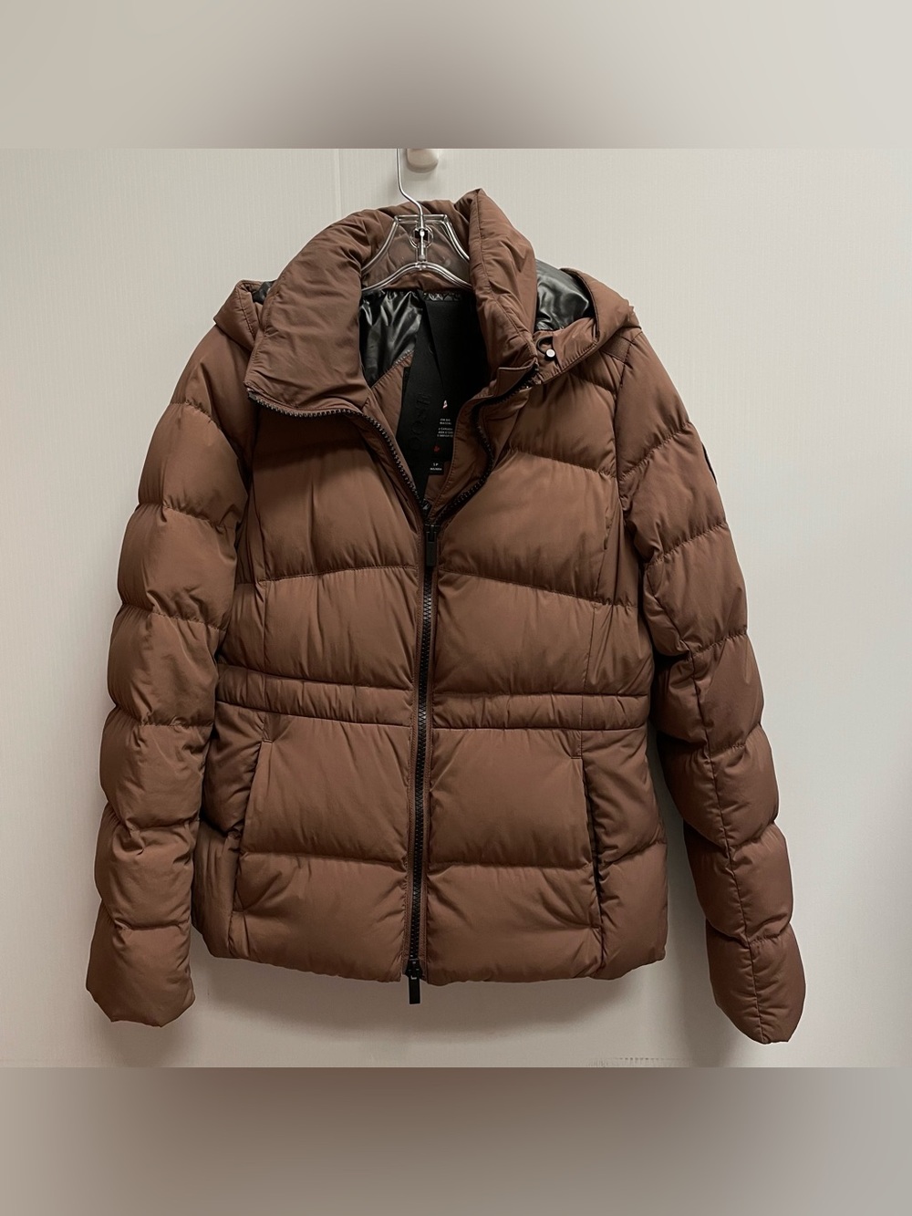CANADA GOOSE BROWN AURORA DUCK DOWN FILLED PUFFER JACKET SZ SMALL WOMENS